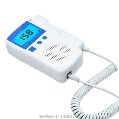 3.0MHZ Ultrasound Doppler Baby Monitor Plastic Fetal Heart Sound Detector Pregnant Portable Fetal Baby Health Monitor