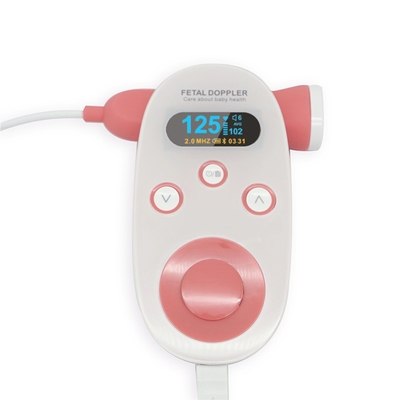 Factory Price Pocket Size Baby Fetal Doppler fetal heart doppler heartbeat monitor rechargeable fetal doppler